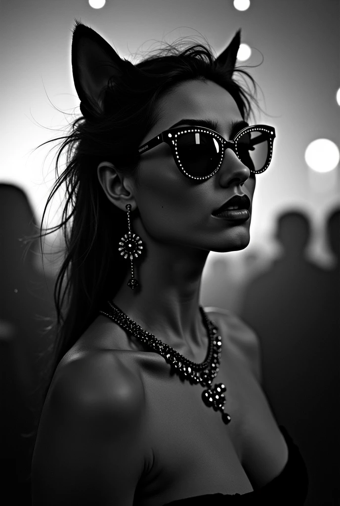 The girl is beautiful, with fair skin, long straight black hair, and is wearing a masquerade mask from a masquerade party. She is approximately 27 years old and is Argentine. The raw, unfiltered picture shows a cute, fit girl with long, straight black hair. She has fair (white) skin, a pronounced bust, and no piercings or tattoos. She is wearing clothes and a masquerade. The model participates in influencer-themed challenges, wearing fashionable athletic wear that reflects her influencer-athlete persona. She dons stylish activewear, high-end sneakers, and trendy sporty accessories to humorously take on athletic tasks.