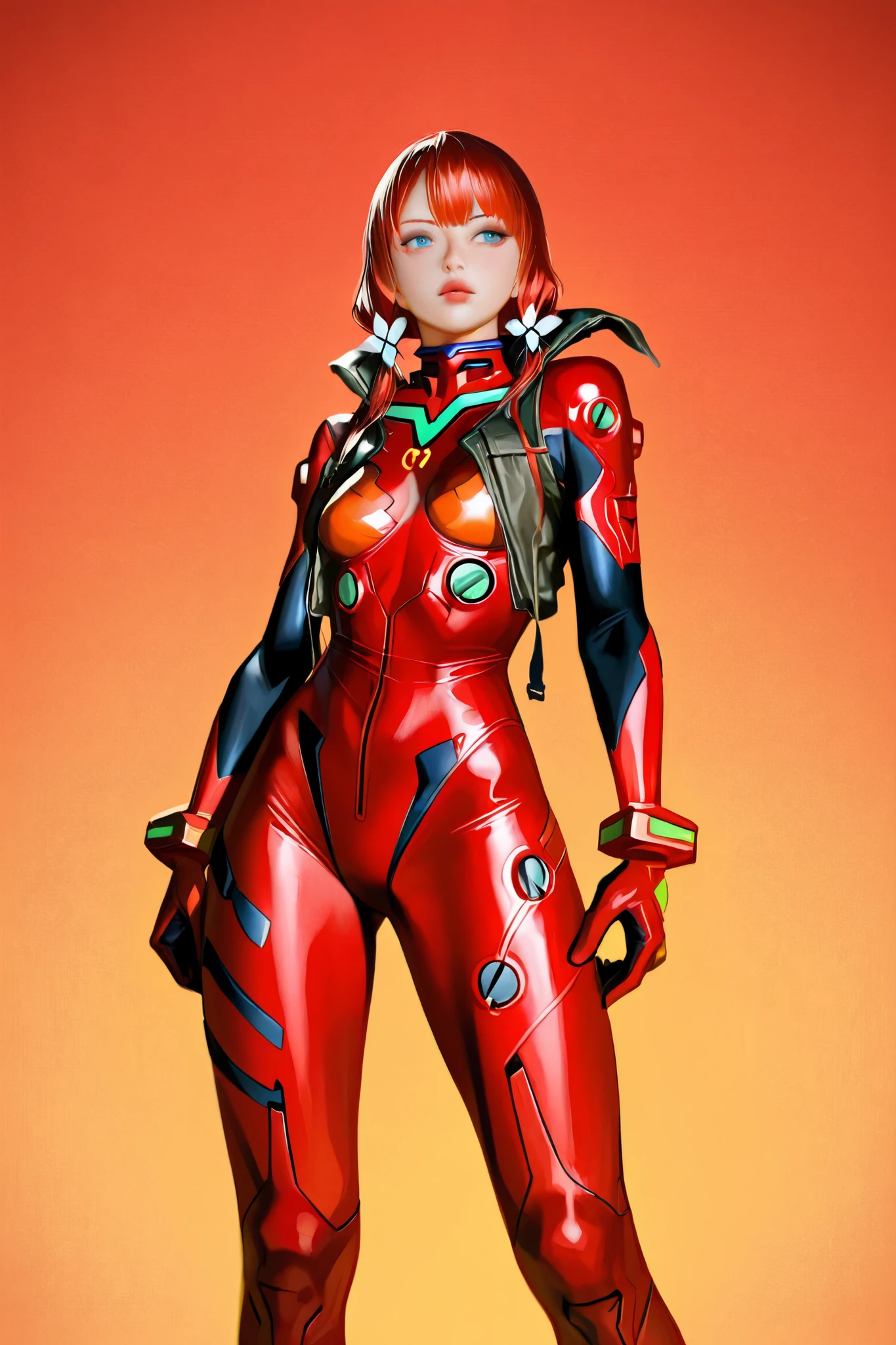 HDR, 8K, high contrast, masterpiece, best quality, amazing quality, very aesthetic, anime artstyle, realistic, hentai art, newest,
BREAK
bounce light, hyperdetailed, detailed hair strands, detailed fibers, Mamamba
masterpiece, semi-realism,
detailed background, foreshortening, perspective, dynamic angle, dynamic perspective angle, very aesthetic, Dynamic pose,
Rei , red plugsuit, cyberpunk background,