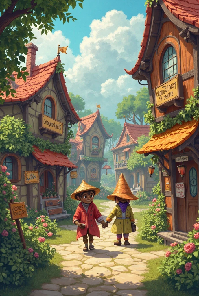 Create some new characters, based on cartoons