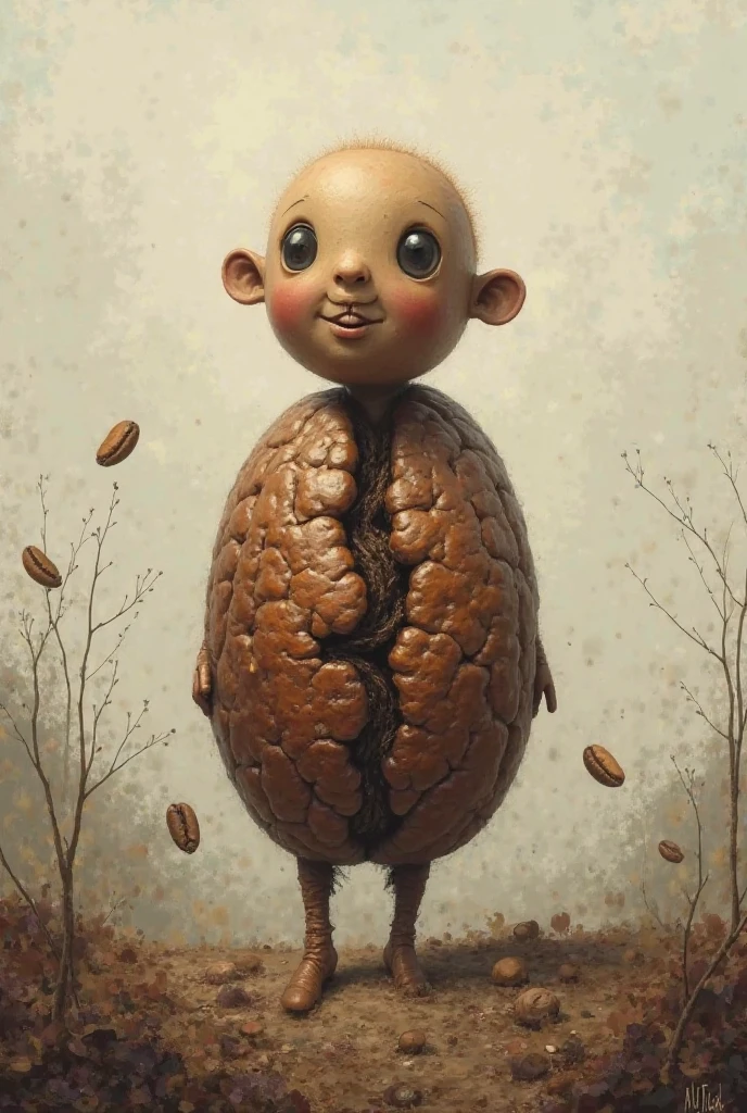 Image of an animated person with a ladder leading from his heart to his brain