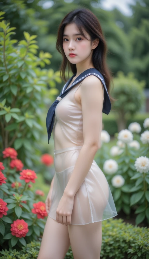 Kasumi, brown eyes, (best quality, ultra-detailed), (realistic:1.37), beautiful and detailed face, ultra-realistic texture, delicate face, delicate body, red lipstick, bright colors. High definition, 8K, well defined legs, strong legs, angry