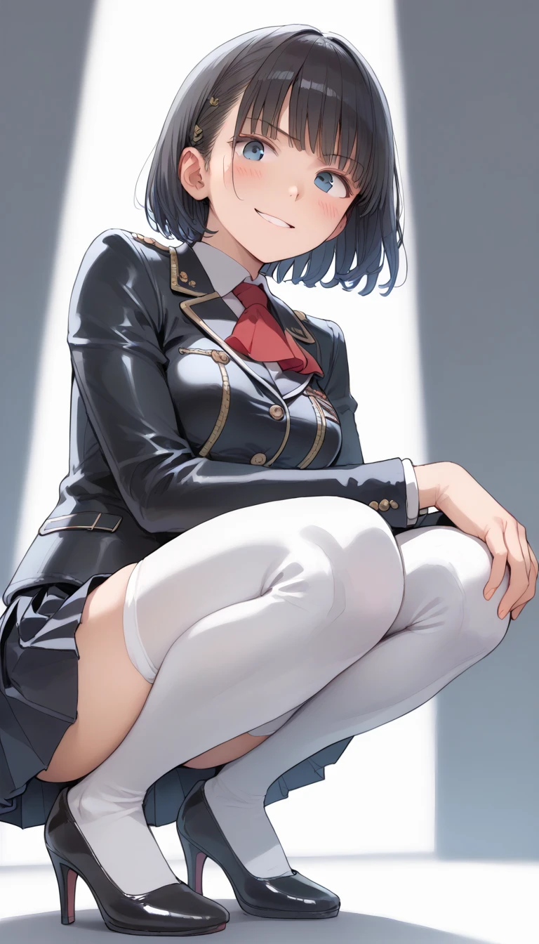 (best quality, masterpiece, RAW photo,ultra-detailed:1.2), <lyco:GoodHands-beta2:1.0>,1girl,solo,looking at viewer,
<lyco:Crook:0.5>crook mofus,hair over one eye,plaid skirt, goggles on headwear, hat, white thighhighs, boots, bust shot,
