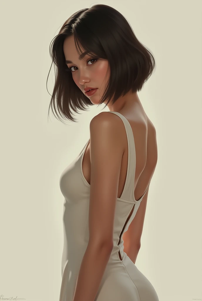 Create a fashion poster for N'Lin Store's new collection, targeting young women with a refined and trendy sense of style. The poster should embody the essence of luxury and sophistication, similar to successful campaigns by Chanel and Gucci. Use high-quality images of the collection, featuring sleek silhouettes and intricate details. The design should be clean and elegant, with a minimalist color palette and refined typography. The poster should convey a sense of exclusivity and high fashion, appealing to women who lead with confidence and individuality. Include a tagline that captures the essence of the collection and a call to action to visit the store