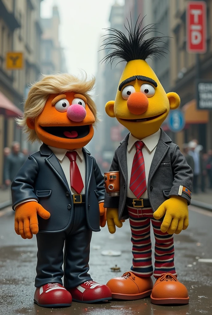 Start with the ar7v Sony camera Joe Biden hanging out with the Teletubbies in times square, very photo realistic picture
