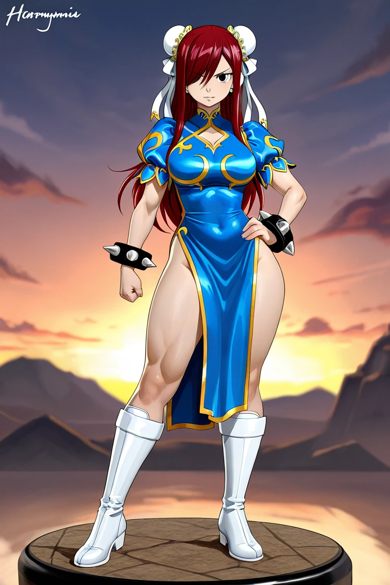 Mei Terumi from Naruto in a sexy outfit, cute, sfw, painterly look, full body image, big breast, sexy body, lines, oil paint texture, illustration, breath-taking art, lovely, thick scribbly outlines, Manga illustration, Manhwa Style, detailed, inspired by Kentaro Miura and Kohei Horikoshi,