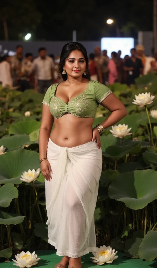 Foto RAW, photorealistic, photography, full body shot, master shot, perfect eyes, goddess like beauty, pierced eyes, perfect thick chubby mallu Desi aunty bhabhi, Wearing a Stanapatta, a chest-band.Saree model, model Photography, Indian saree shoot, Indian traditional wear advertising photography, traditional wear brand shoot, face of Indian actress Sonakshi Sinha, masterpiece, realistic, realism, incredible details,  pleasure, photorealism, detailed skin, skin pores, high contrast, photorealistic Artstation 8k HD digital art trend of high definition and detailed realistic skin texture, ultra detail, realistic skin texture, armature, best quality, ultra high definition, (photorealistic:1.4),, high resolution, detail, raw photo, sweat, Re sharp, by Lee Jefferies Nikon D850 Film Stock Photo 4 Kodak Portra 400 Camera F1.6 Lens Rich Color Ultra Real Realistic Realistic Textures Dramatic Lighting Unreal Engine Trending at Art Station Cinestill 800,(pele altamente detalhada: 1.2), 8k UHD, DSLR, soft-lighting, alta qualidade, grain of film, Fujifilm XT3,she didn't like to wear blouse or bra, she is happy to wear only saree, she hates blouse or bra, detailed hairy armpits, hyper realistic skin, skin pores, sweat, veins, 