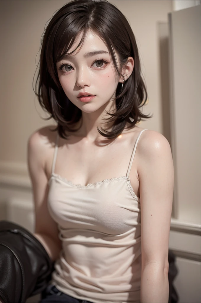4K,((Highest quality)), ((masterpiece)), ((flat chest1.9)),BREAK,((one girl)), (detailed),((in Gym)), ((One girl)),((perfect anatomy)), ((nude)),(()),(((flat chest1.9))), (stare at viewer with stern eyes:1.5),((one girl)),(bitting own lip:1.1),(angry:0.9),nose blush,(shamefull:1.2),(bob cut hair),surprised, ((beautiful realistic face)),((A bow tie)),Beautiful Korean Women, Beautiful young Korean woman, Young and adorable Korean face, Gorgeous Young Korean Woman, Korean Girls, Girl cute beautiful face, Portraits of Korean female idols, Young and pretty Asian face, Cute natural anime face,Asian pretty face,((finely detailed face)),((glistening eyes)),((glistening eyes )),((large eyes)),(( pretty eyes)) ,(detailed),Perfect Face,((One girl)), ((clear eyes)),((show nipples)),((beautiful skin)), don't wear anything ,((show nipples)),(upper body),((flat chest1.9))