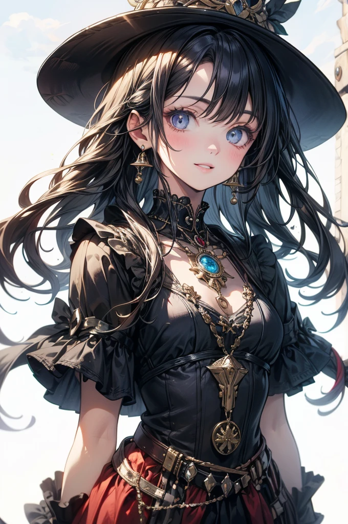 ((best quality)), ((masterpiece)), (detailed), highly detailed skin, ((ultra-detailed)), photorealistic, sharp focus, HDR, 8K resolution, intricate detail, sophisticated detail, cinematic lighting, (illustration), (beautiful detailed eyes), witch with a black hat and a candle in her hand, stunning character art, stunning digital illustration, alexandra fomina artstation, cinematic matte illustration, fantasy concept art portrait, photorealistic dark concept art, best of artstation, trending on artstation:3, cgsociety portrait, character art closeup, sfw