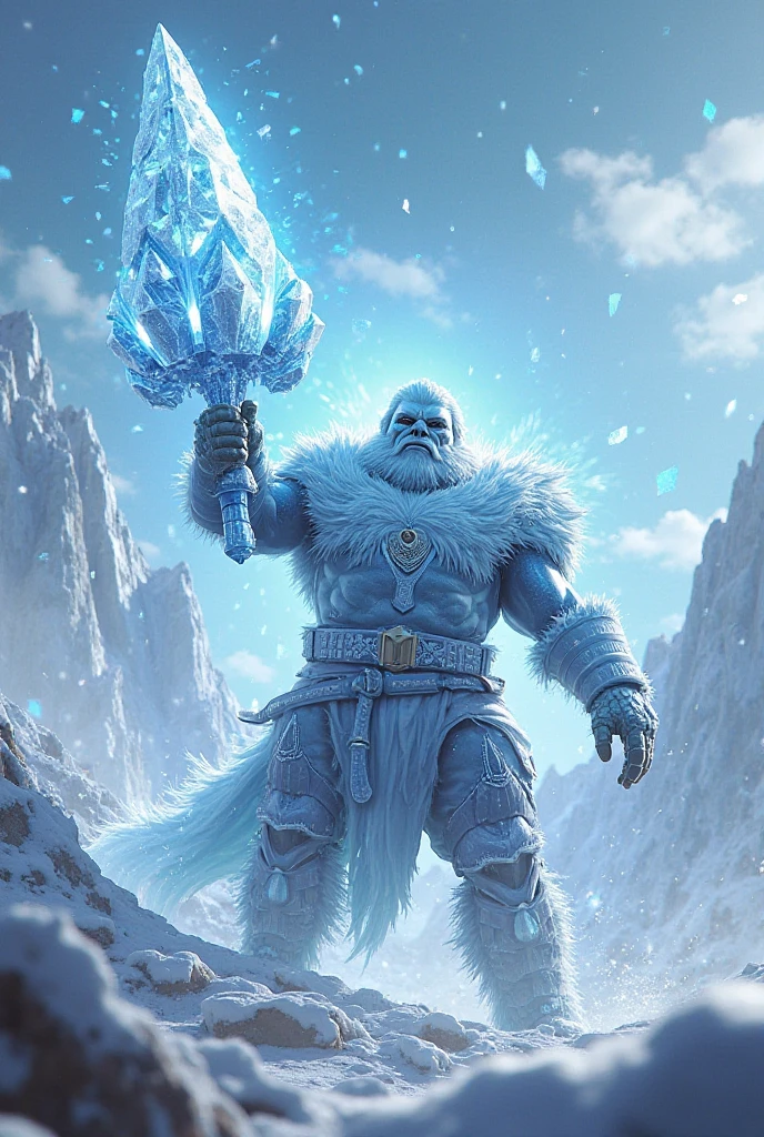 A snowman's sword