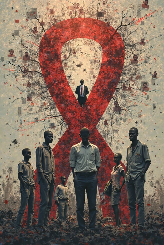 A picture that says understanding hiv/aids impact on business - SeaArt AI