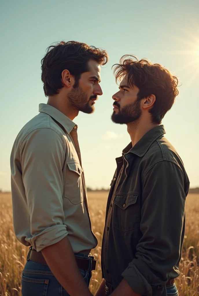 Two men take different paths even though they love each other