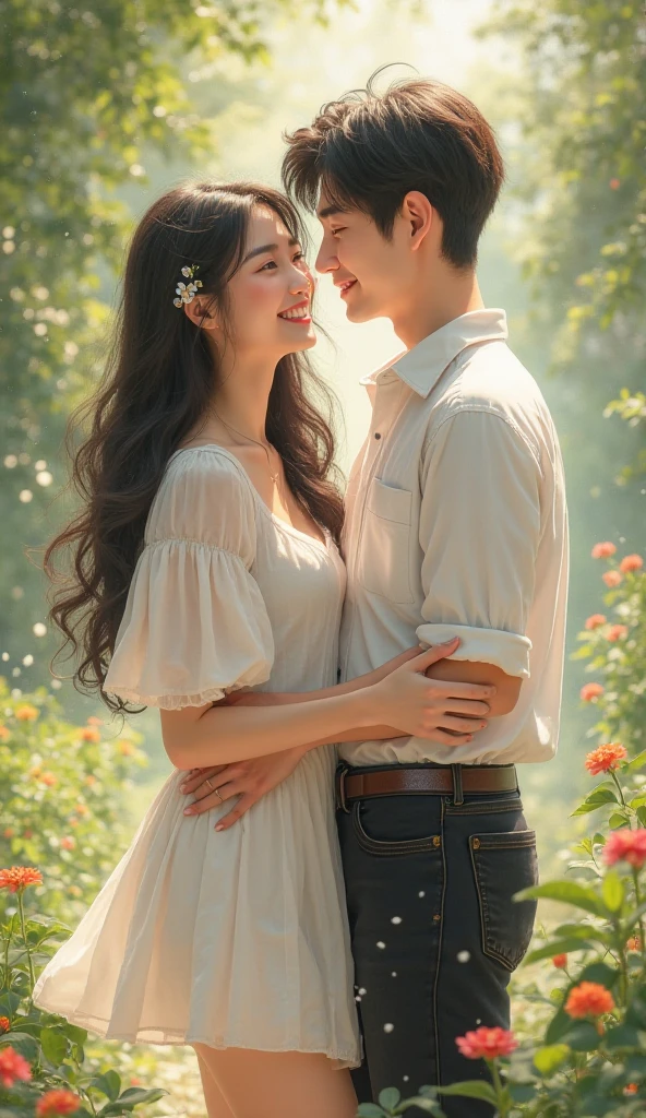 Love couple in Park