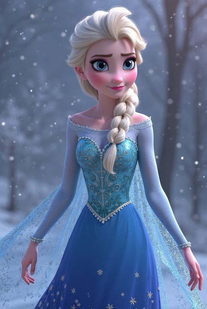 Filme da Frozen, do lado o JK do Bts e o olaf