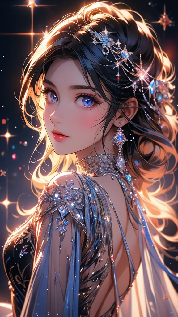 flat vector art, full body, She possesses a divine visage with graceful features that stand out. Her translucent skin and radiant eyes enhance her ethereal presence. Her eyes shimmer with fantastical hues, and their gaze holds deep mysteries. Moreover, her face exhibits a soft luminance resembling mist, with symbolic patterns of mist incorporated into her features. Her attire is crafted from flowing, delicate fabrics, exuding an airy aura. Her appearance is akin to the mystical mist that drifts through forests and mountain ranges. insanely detailed, (masterpiece), best quality, 8k, ultra high res, High contrast and low saturation, (Anatomy-based character design), by BoochaN