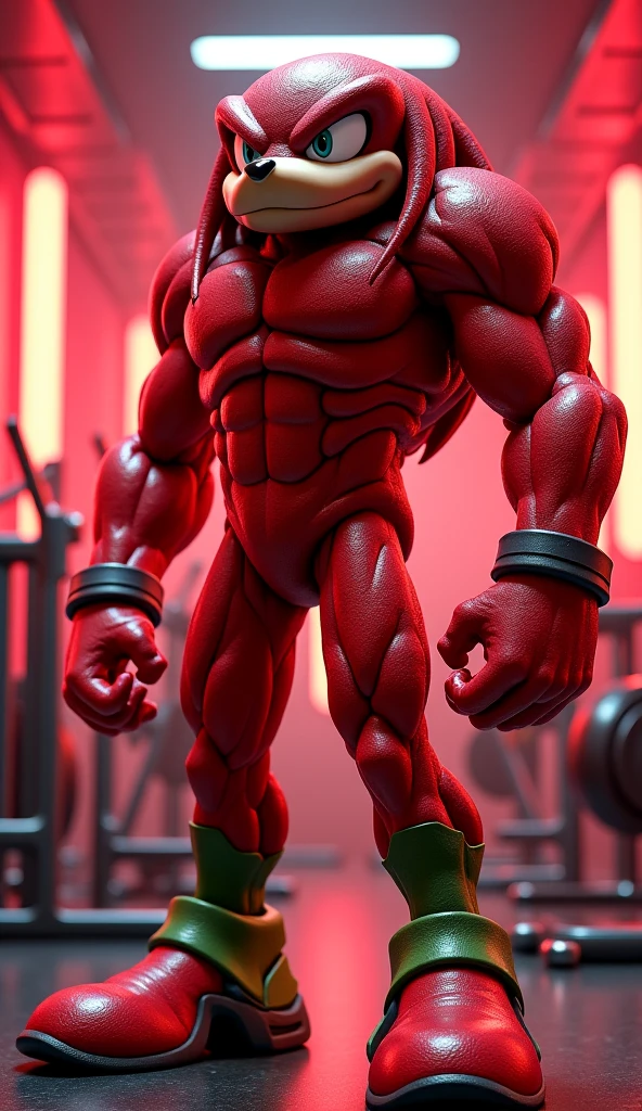 Hulk with Red skin theme, realistic red skin, photorealistic, cinematic, colorful, detailed visuals, ultra hd 8k, 3D visuals, full body screen, 