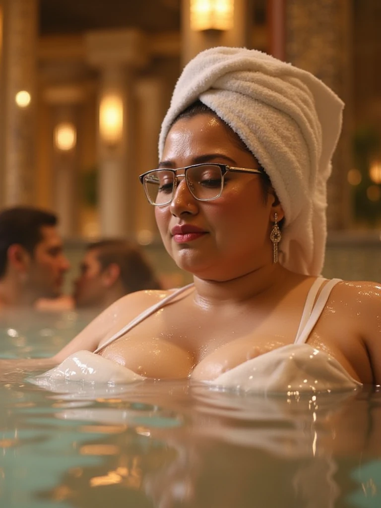 Full body photo of SEXY 50YO MATURE MILF AISHWARYA RAI as WILDEST SEX PARTY FREAK, ((ponytail hair)), ((BODY COMPLETELY DRENCHED WET)), ((red and blue US flag bikini)), ((boots)), (((surrounded and DITY DANCING in centre of NUDE MEN in ((CROWDED ONLY NUDE BOYS' RAVE WATER PARTY))))), day scene, curvaceous mature hourglass figure, look straight at camera, sexy 50 yo mature MILF, soft volumetric lights, intricate details, (ArtStation:1.2)