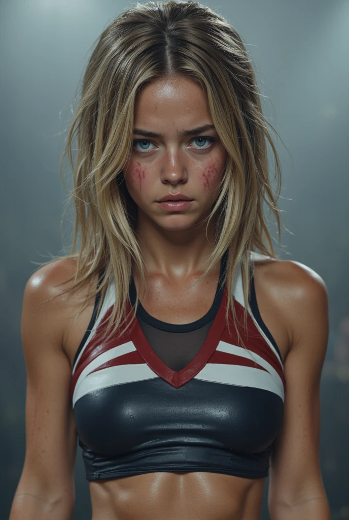 Kristen Stewart, baywatch , badeanzug, Mittlerer Schuss, Meisterwerk, ultra-detailliert, ultra realistisch, full entire body, (((Foto, 8K))), ultrarealistisches Gesicht, cleavage,