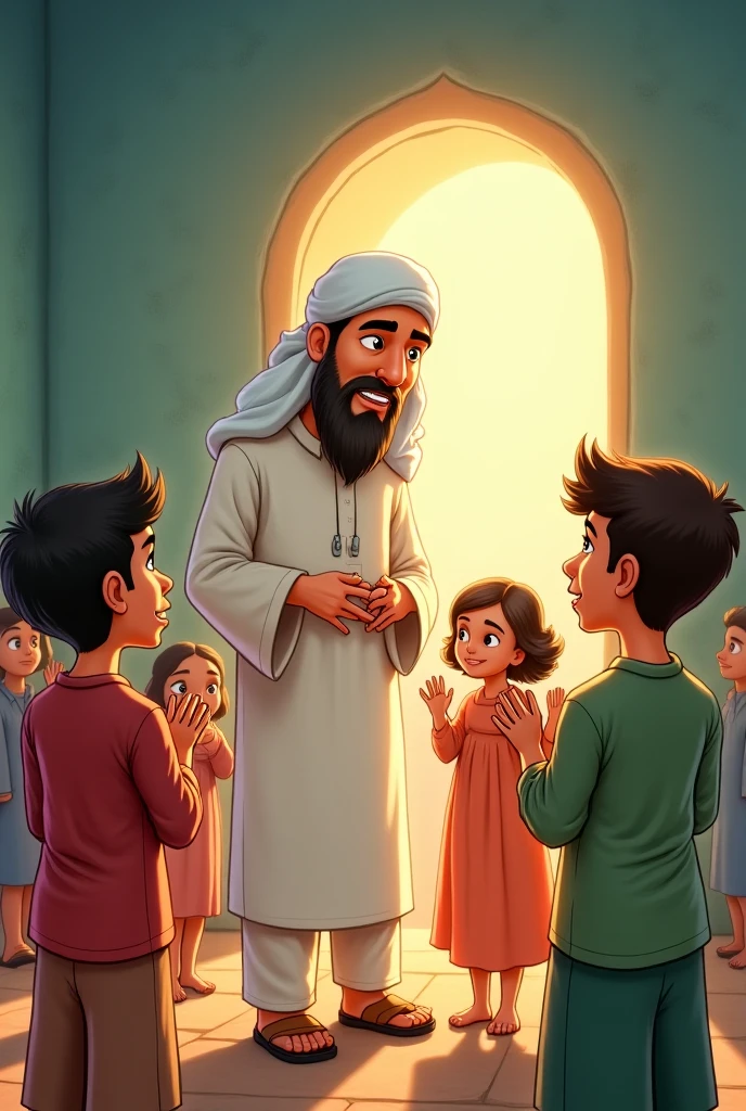 Afgan people says qubool hai to a kid
