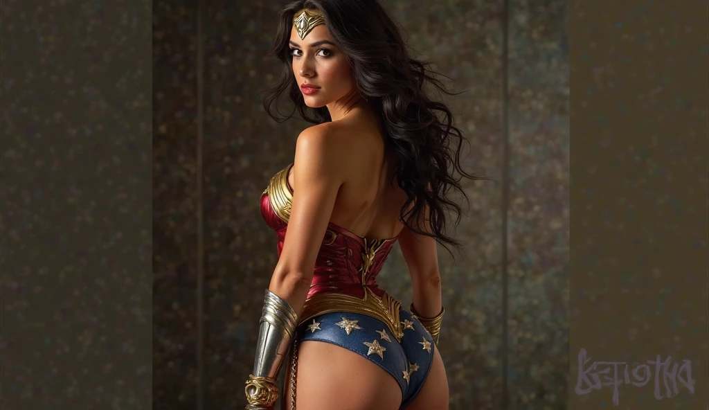 young ella purnell, sexy, (wonder woman), round ass