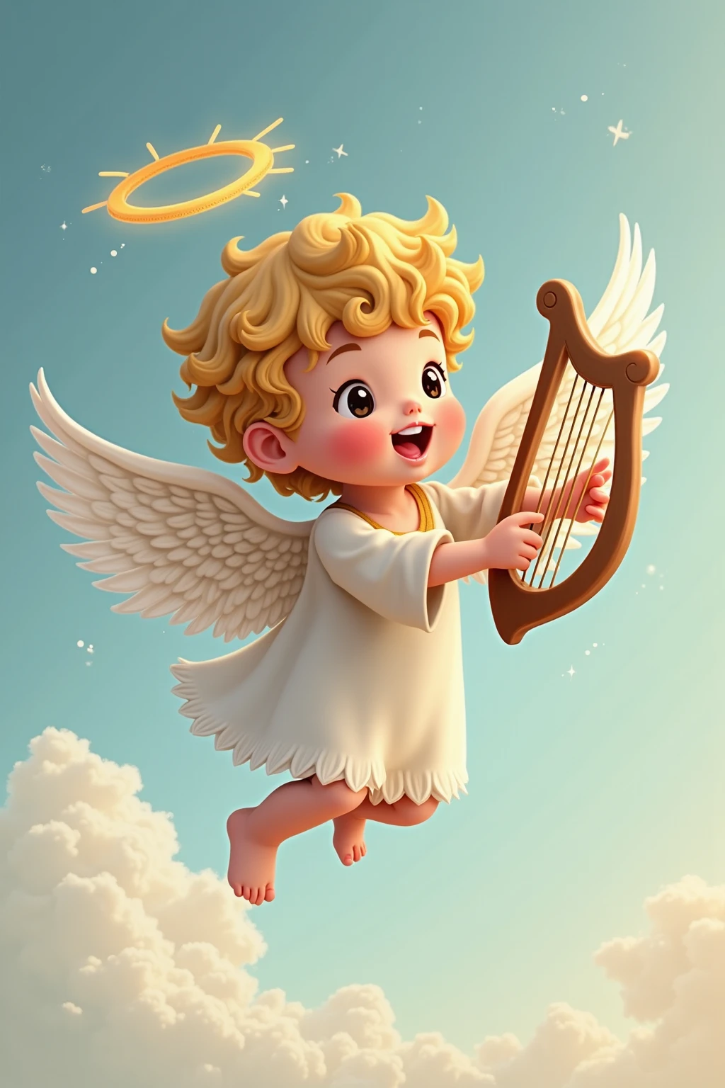 (best quality,highres,masterpiece:1.2),clear sky,white clouds,light tones,soft colors,vibrant atmosphere,nature,majestic landscape,serene view,dreamlike,peaceful,tranquil,gentle breeze,fresh air,lush greenery,harmonious composition,natural beauty,meticulous details,realistic textures,impressive depth,subtle shadows,immaculate whites,fluffy clouds,feathery formations,soft sunlight,dappled lighting,ethereal atmosphere,floating feeling,serenity in simplicity,soothing colors,masterful brushstrokes,transcendent scene,captivating tranquility.