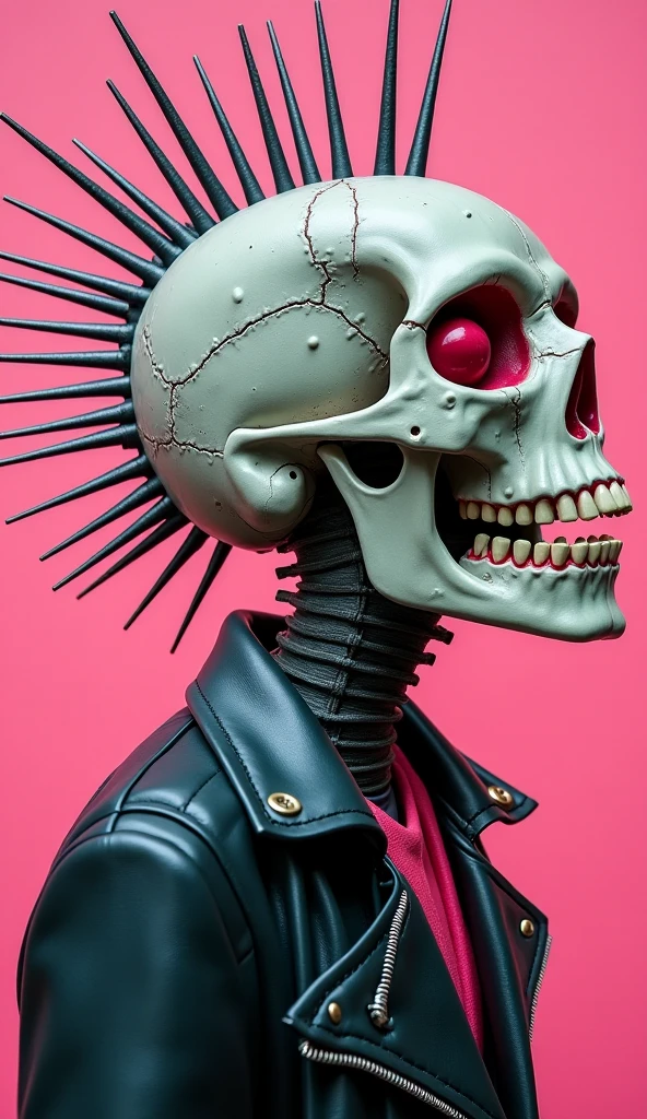 Skull with lgbt shirt