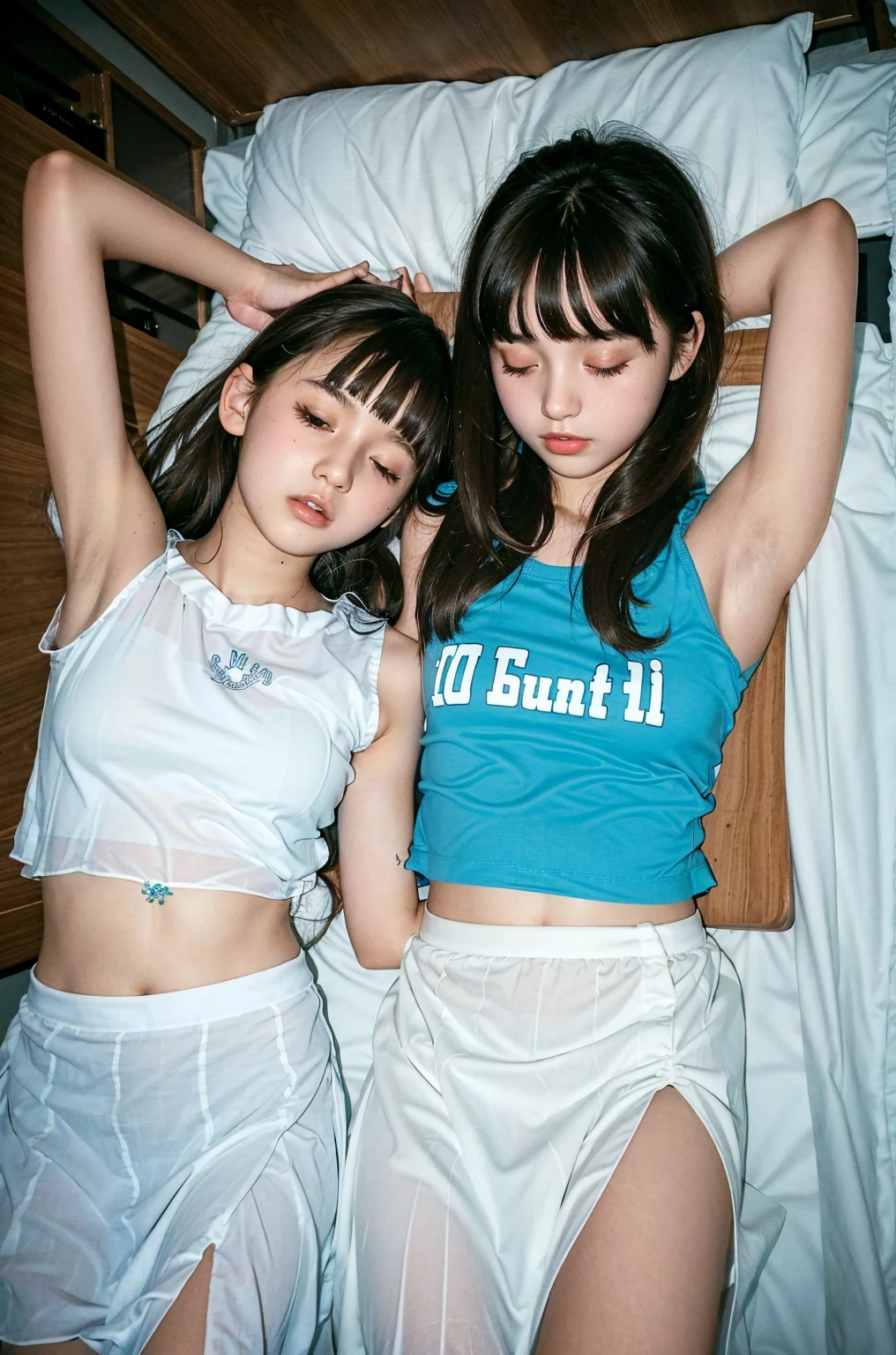 Random Pause, Mix 4, (32K, digital camera, Ultra-high resolution, raw, Raw photo, Fully real-life images, highest quality, masterpiece: 1.45), (Realistic, Realistic: 1.37), 16 years old, Beautiful Japanese Women, No makeup, Thick eyebrows, (((Full body images))), Streetscape, Festival, Sacrifice, night, rain, Wet, Professional Lighting, Photon Mapping, Radio City, Physically Based Rendering, Gradient black hair, Hair tied up, highest qualityの写真, High resolution, 1080p, (Clean face), (Detailed face description), (Detailed explanation of the hand), (masterpiece), (Exquisite CG), Extreme light and shadow, Disheveled Hair, Lewd,lure,masterpiece, Rich details, (Fine facial features), (highest qualityの写真), (masterpiece), (Fine grain), Look in front of you, Thin clavicle, ((((Extremely small breasts with no swelling at all:0.5)))), (((Immature and young body))), ((((A small white loincloth tied tightly around his waist)))), (((Showing off your loincloth))), (((I can see your butt))), Nipples are visible