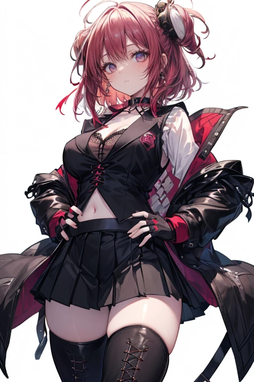 Highest quality、Highest quality、Masterpiece、girl((Metal body,Age 25、as soon as、Highest Bust、Medium Bust、Wide open chest、Red glowing eyes、Black Ear、Red Mesh、Disheveled Hair、Loincloth、thin、The best valley、Open chest、Red Cape、hair ornaments、Full body view、Black short-sleeved hoodie、Red pants、Ruby Necklace、No underwear、hat,Intoxication、Sit on a chair、Crossing your legs))、high quality、Beautiful Art、background((night、Red room、Cool chair,Cool chess board、table、red wine))、flight、Flying Debris、Depth of text、movie、Visual Arts、Perfect Art、8K、Genuine、