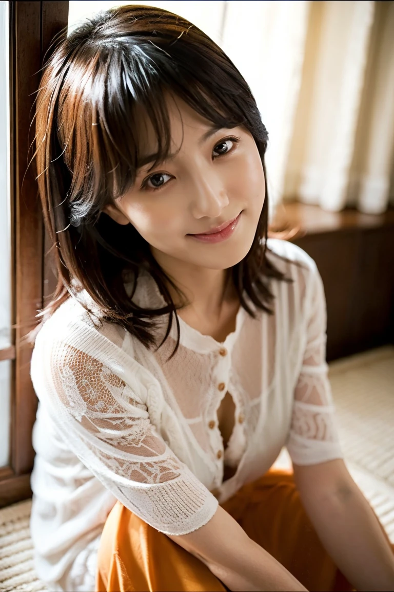 bob hair、Maid clothes、sex