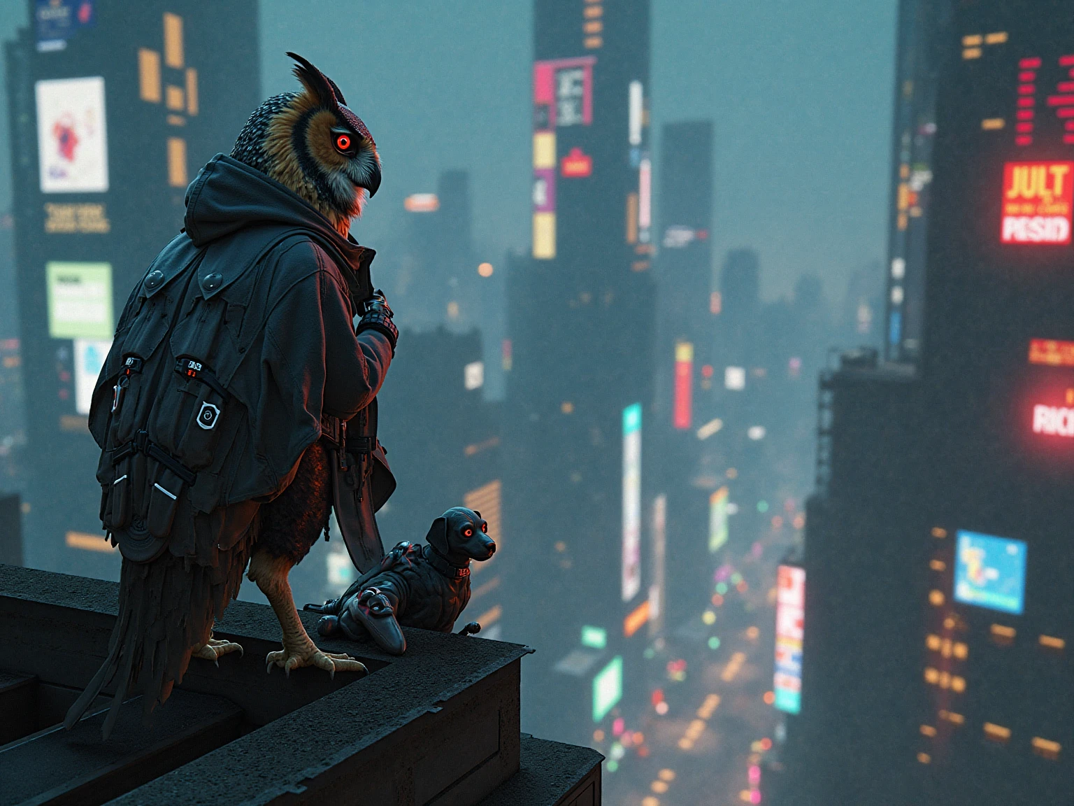 Stunning Perched High Above The Cityscape image