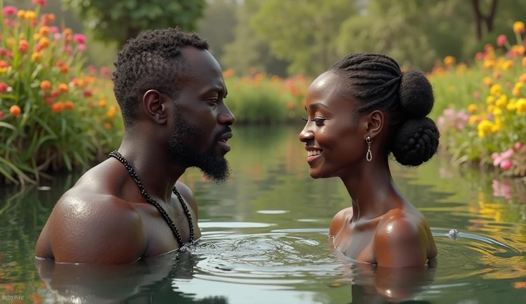 A black old man and a girl in the water fall stone, standing pose, detailed,black Oldman, beautiful girl, couple pose, realistic, high quality, couples, romantic waist gripping pose,HD,1080, naked ,romantic, black old man, beautiful picture, detailed, ultra HD, black old man,huge breasts, high quality,fat old man,Sexy 'girl, Caucasian girl, white girl with black old man, looking at camera, bouncing breasts, Oldman gripping she's waist, black old man,puar white girl, massive breasts, gorgeous girl, brunette,red hair, flower crown, hairy pussy, detailed black Oldman,