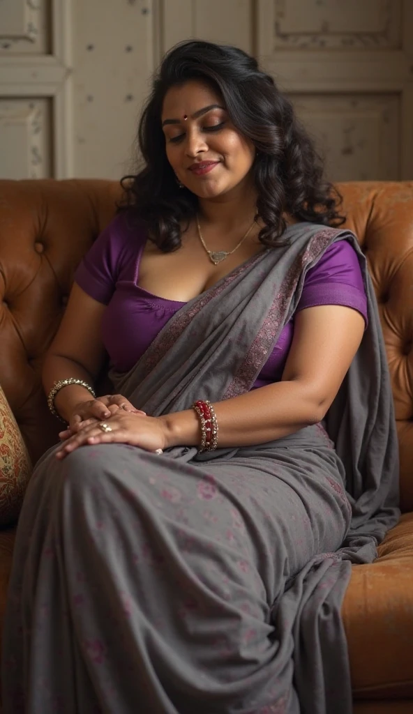 Day scene, full body photo of a plus sized 45 year old indian with a man from top view, (Masterpiece, Best Quality, High Resolution), office Background, (cum Splash on her breasts and nipples, cum Splash on her face, Splash of cum, cum Splash on her blouse, cum Splash on her eys), Sweet 25 year old South indian women sitting on her knees in a crowded party hall with a man, hour glass body red lips, silver colour silky gown, lightly makeup,ultra realistic, realistic, look at viewer (cinematic:1.3), intricate details,