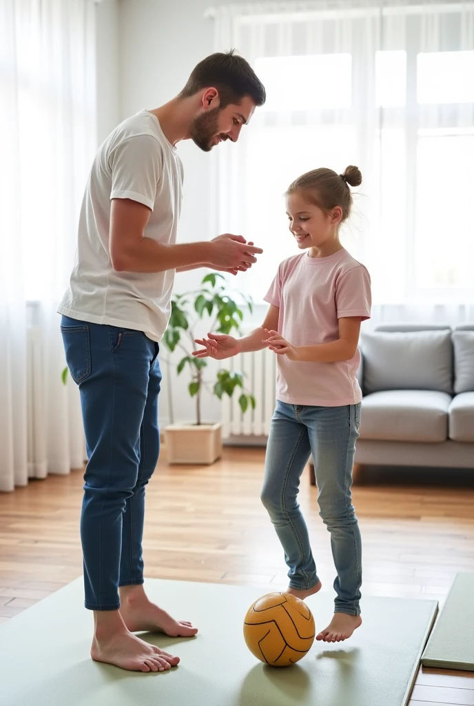 Have a child who uses a prosthetic arm play with other children and the physical education teacher teach motor coordination activities..