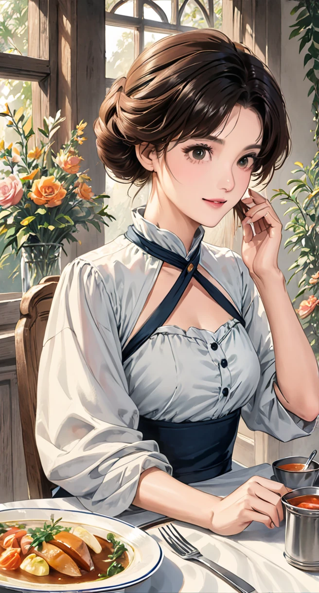 (aesthetic, best quality, masterpiece), perky breasts