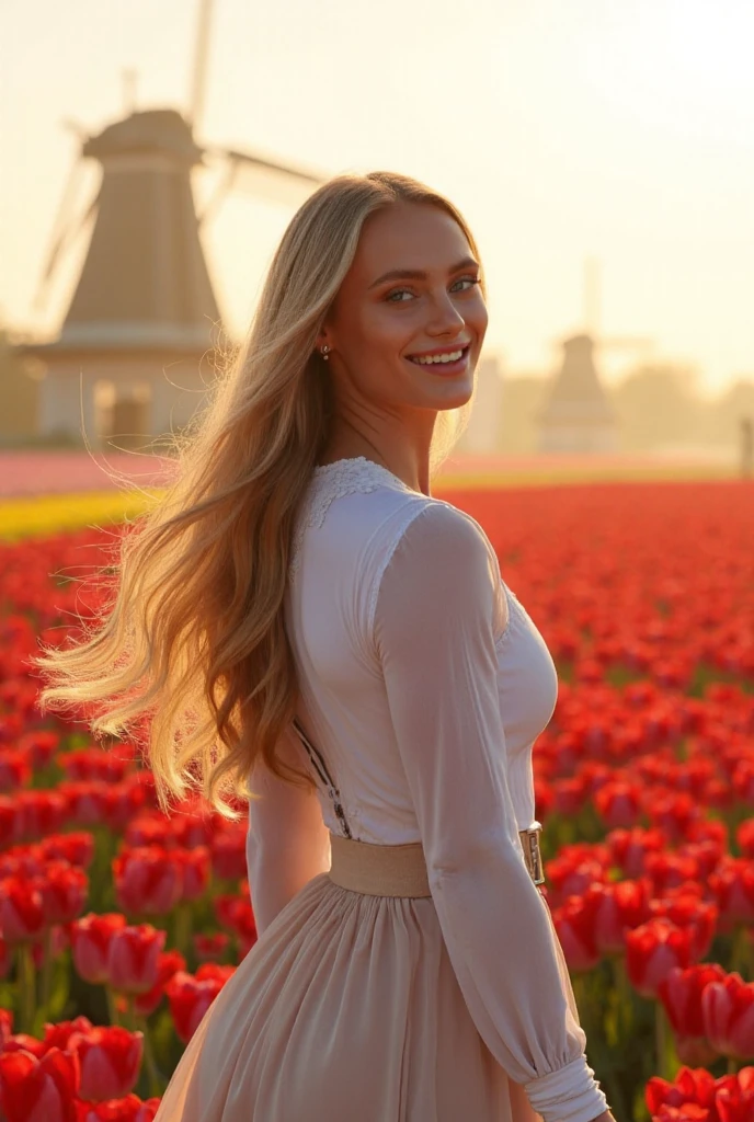 professional portrait photograph of a gorgeous 18 year,Norwegian girl Lise Olsen in London, with colorful market stalls and street performers in the background, long wavy blonde hair,blue eye,sultry flirty look, gorgeous symmetrical face, cute natural makeup,in an white elegant, flowing evening dress,((standing))ultra realistic,elegant, highly detailed, intricate, sharp focus, depth of field, f/1. 8, 85mm,(((professionally color graded))), bright soft diffused light, (volumetric fog), trending on instagram, hdr 4k, 8k