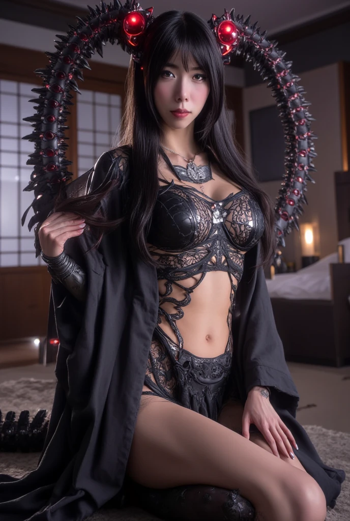 indigenous- girl 18 years old- sexy pose- exposed body- perfect body- body paint- toned legs- flat stomach- straight black hair with bangs- perfect round butt