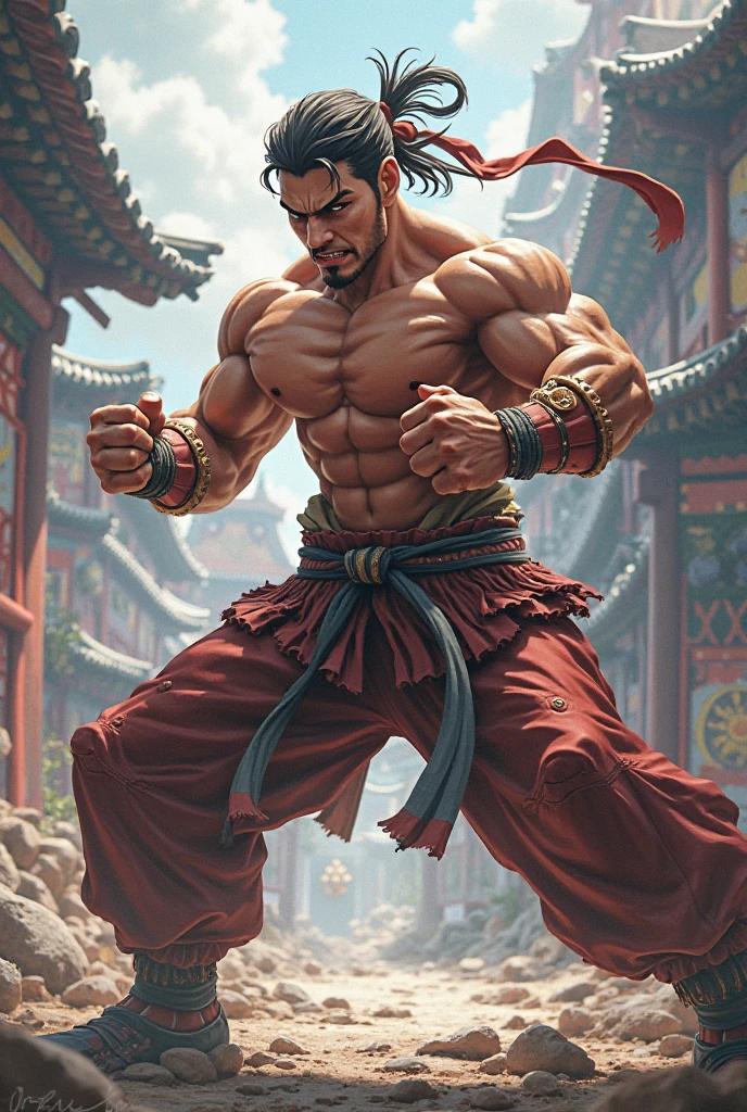 Mature man dancing under tree, super hairy body, bulge, tall man, detailed body, sweaty, detailed face, detailed hair, short hair, white hair, in a festival, light, pecs, dinamic pose, detailed background, Sakura Blossom, nature,