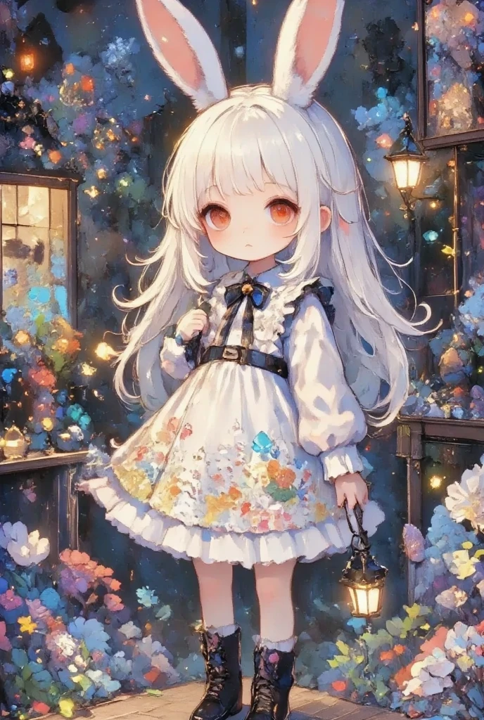 LoRAtest with white rabbit