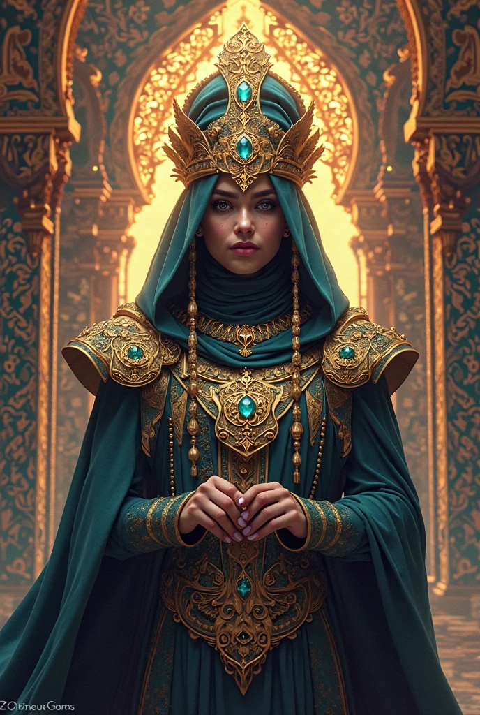 (masterpiece:1.2), (best quality,:1.2), 8k, HDR, ultra detailed, ((photorealistic)), professional light, cinematic lighting, fashion photography, ambient lighting, atmospheric effects, <lora:detail_slider_v4:2.5>, Brooke, <lora:Brooke-10:1>, as a woodelf priestess of nature, cowboy shot, dark makeup, earrings, dynamic pose, wearing intricate green robes, dress, headpiece, belt, cape, ElAr, <lora:ElvenArmor-10:0.6>, worshipping her nature goddess at the altar of a small magical temple, <lora:TemplesAndChurches-10:0.5>, (perfect hands), epiCPhoto