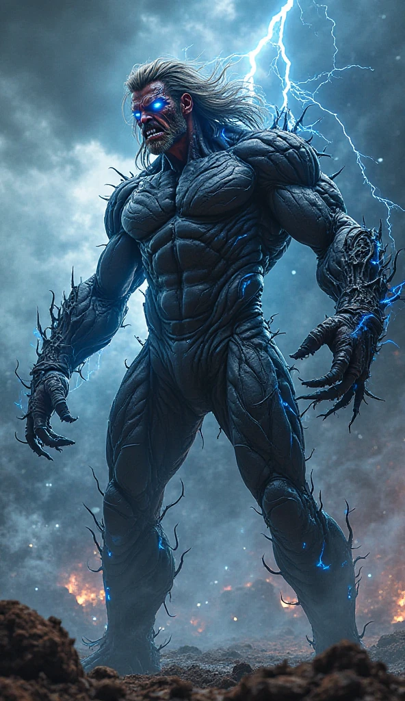 Venom and Demon Slayer Draw Akaza's Super Fusion。