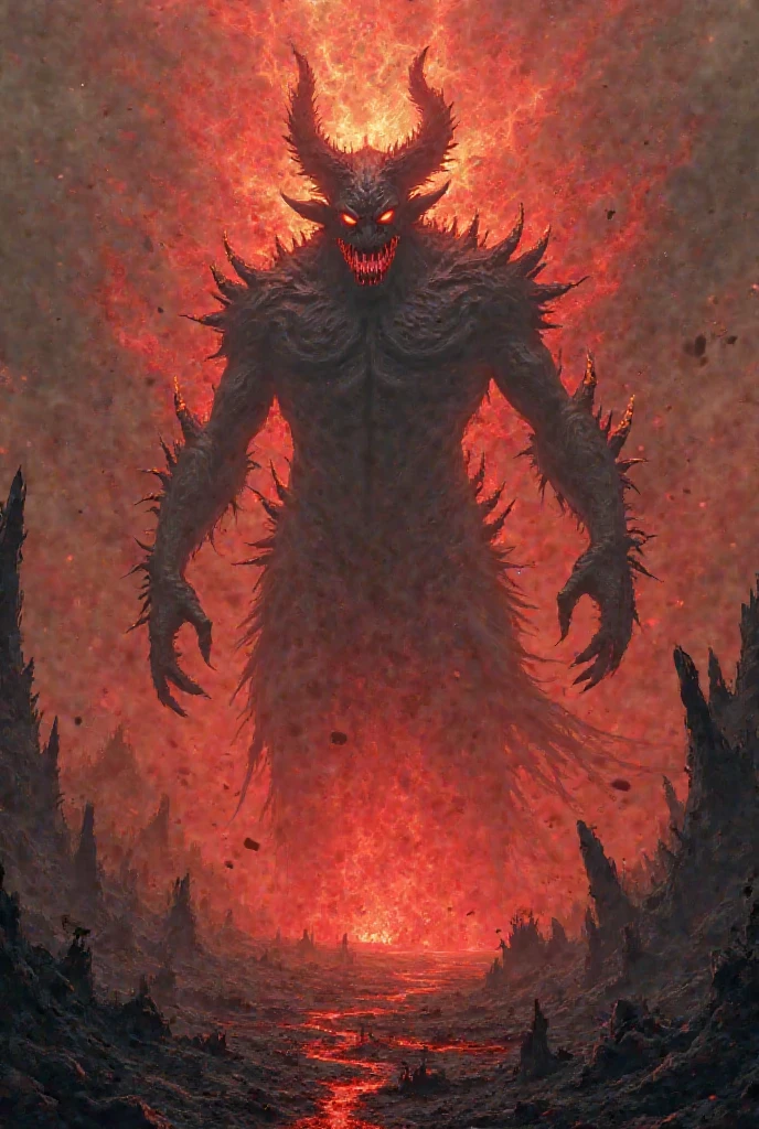 monster in GlitchV style