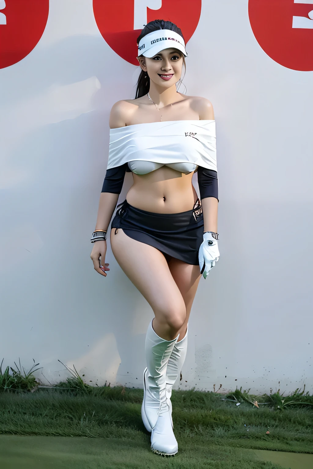 Tifa lockhart, (best quality,ultra-detailed,Realistic:1.37),beautiful detailed face,Perfect symmetry,perfectly shaped body,Perfect makeup,vivid colors,studio lighting