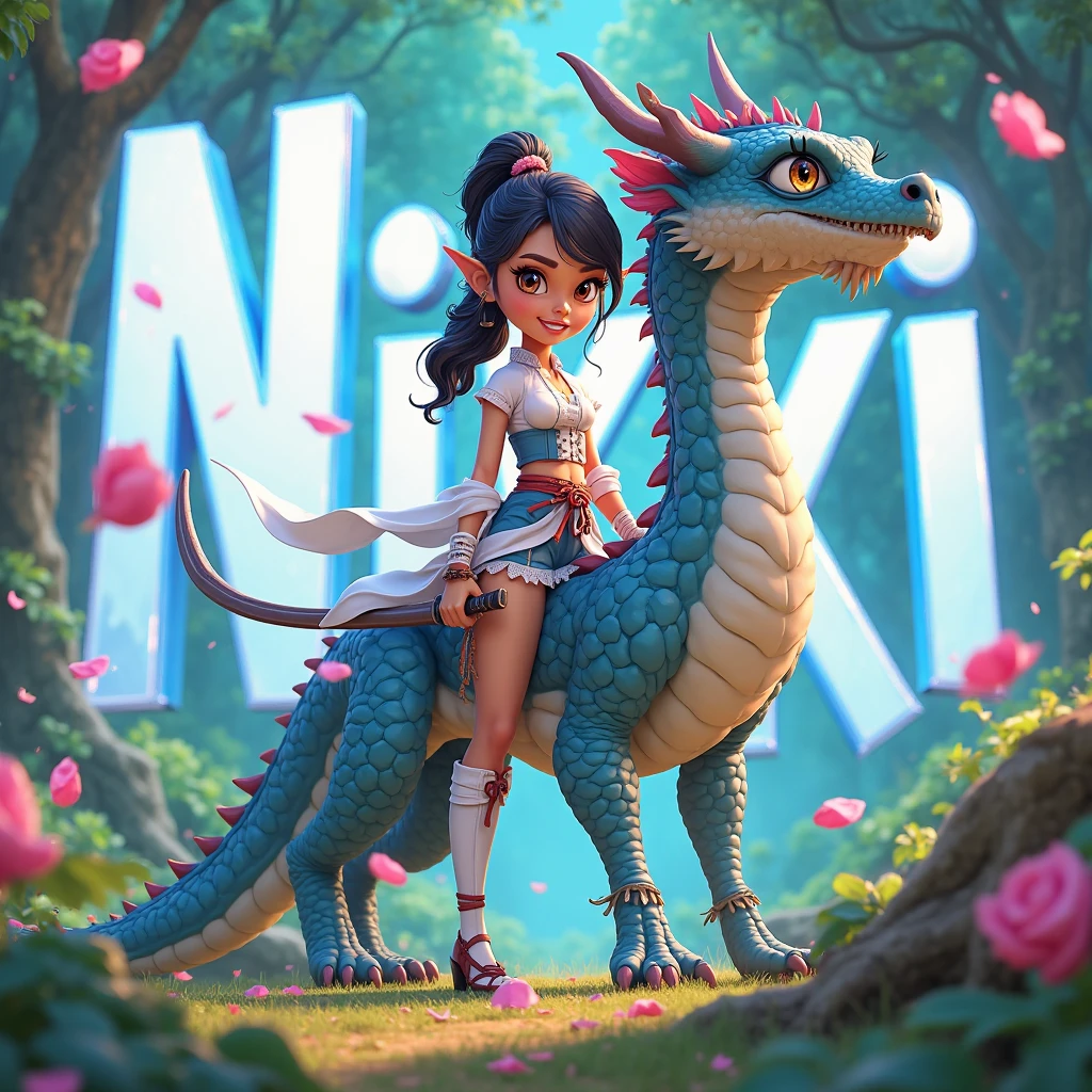 a cute korean large-eyed girl, 

slender and small face, 

very glossy skin, 

slight smile, 

bangs twin tail, 

bottom view, 

Perfect Anatomy, 

fairytale manga style, 

croquis, 

creepy atmosphere rough texture, 

blight shades, 

vintage watercolor, 

rotten paint, 

octane rendering, 

3D rendering, 

nightmarish visuals, 

dragon, 

volumetric lighting, 

night time, 

dragon scales, 

surrealistic and fantastic dreamy landscapes, 

provocative pose, 

dynamic pose, 

beautiful legs, 

sfumato, 

surrealism, 

cinematic, 

masterpiece, 

combines fantasy and reality, 

fairytale elements, 

smooth, 

Strong and contrasting colors, 

vivid colors, 

rich colors, 

combination of various colors and shades, 

highly details, 

best Quality, 

Tyndall effect, 

good composition, 

free composition, 

spatial effects, 

lively and deep art, 

warm soft light, 

three-dimensional lighting, 

volume lighting, 

back lighting hair, 

Film light, 

dynamic lighting