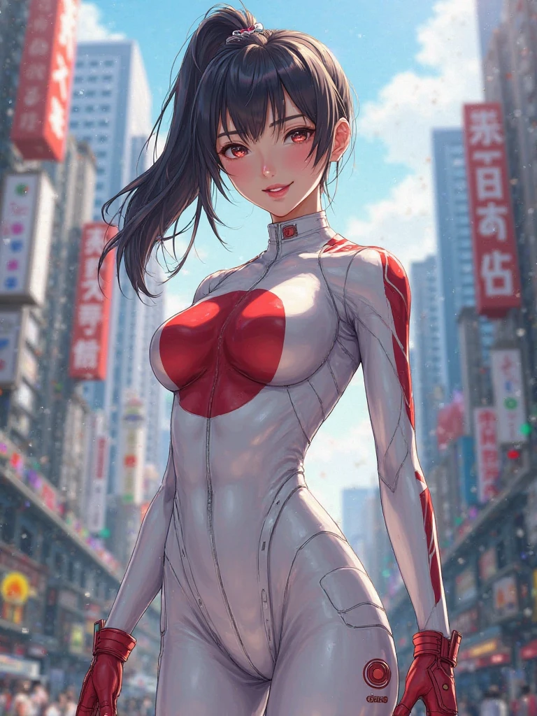  (best quality,4k,8k,highres,masterpiece:1.2),ultra-detailed,(realistic,photorealistic,photo-realistic:1.37),beautiful girl,long straight black hair,fit body,

ultra-detailed armpit,beautiful detailed sweat pores,smooth skin texture,meticulously rendered, pinkish armpit, smelly,

(sleeveless white bodysuit, silver linings), (steamy:1.2), beautiful blue eyes, (seductive face:1.2),

city scape, ((lightbloom)), volumetric lighting, soft lighting, bokeh.
