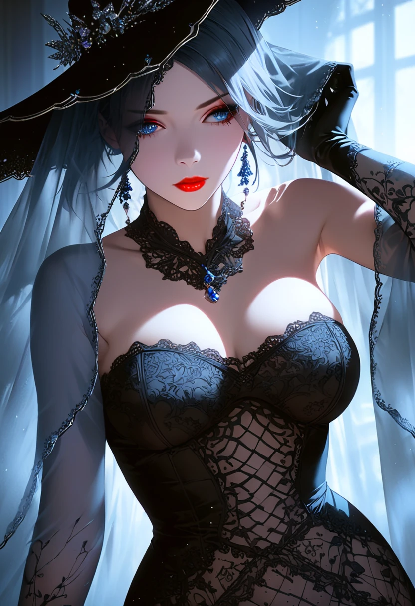 score_9,score_8_up,score_7_up,1girl, a rendition of the jack of spades as a person, sexy and badass