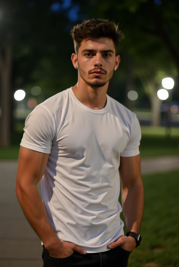masterpiece, best quality, 1 man, solo, athletic body, grey joggers, no t-shirt 