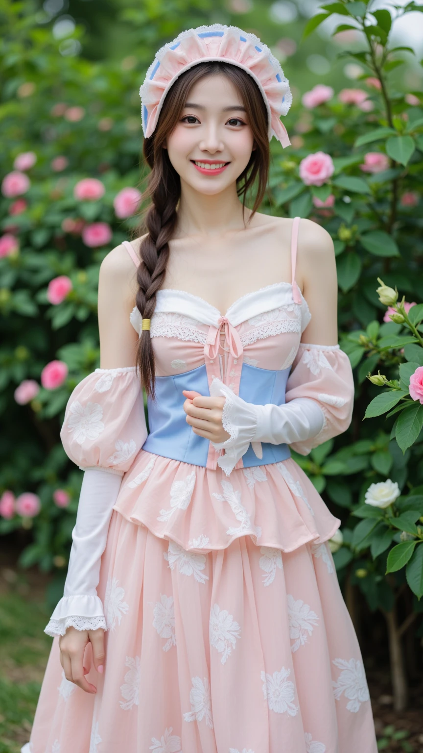 aimiaomiao,grassy fields,sitting,happy laughing