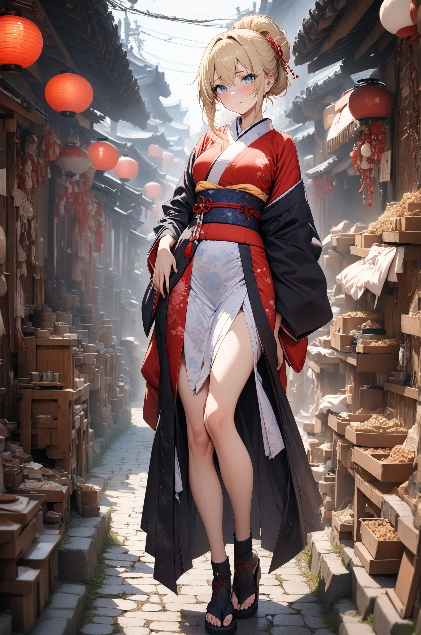 blue eyes、blonde、Oiran、short hair、More than one person、((3人のwoman:1.5))、Three people lined up、On the chest、tattoo、Clothes got wet、Hair tied up、Full body photo、Sexy Face、short hair、 A look of complete lust、(((masterpiece)))、((Highest quality))、((超Realistic))、成熟したwoman、成熟したwoman、Very detailed、The perfect temptation、Best image quality、Fine-grained image quality、beautiful、European, woman, French, woman Italian, Italian, smile、blue eyes、jewelry, blue eyes, Realistic, High resolution, Soft Light,Hip Up, Glowing Skin, (Detailed face),tattoo, jewelry, , night, blonde, Wavy Hair,attractive appearance, smile, Perfect Style, Perfect balance, (Realistic:1.3,Visual Arts,Written boundary depth、Highest quality,8K quality,masterpiece:1.3,High resolution,Tabletop:1.2),and(2, Gold Kimono, Golden underwear, Golden Good, Golden panties, Golden choker),(Long Hair:1.2,blonde:1.3), blue eyes, Clothes come off,I can see your thighs,I can see your pants,Perfect face with attention to detail:1.5,Normal hand:1.5,Normal finger:1:5,Normal legs:1.5,new year,shrine,Backstreets,background(Shining meteors,golden dragon flying),Exquisite design,Best lighting,