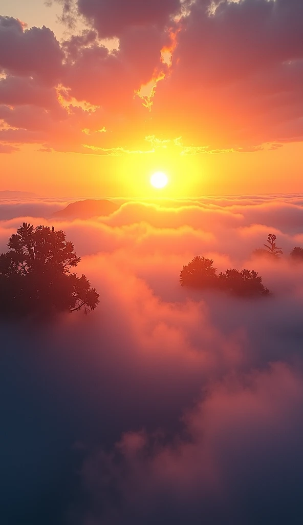 The Rapture ,Thousands of people are floating in the air,Standing on the clouds, Thousands of people are dressed in white, Raise your hands and sing hymns to praise God. The scenes are magnificent and surreal. (Best Quality, 4k, 8K, high resolucion, Masterpiece:1.2), Ultra-detailed, (realisitic, Photorealistic, Realistis:1.37), portrait of a, Vivid colors, studio lit, Sharp focus, physics based rendering, extreme detail description, Biblical Topics, grand ambience, radiant light.