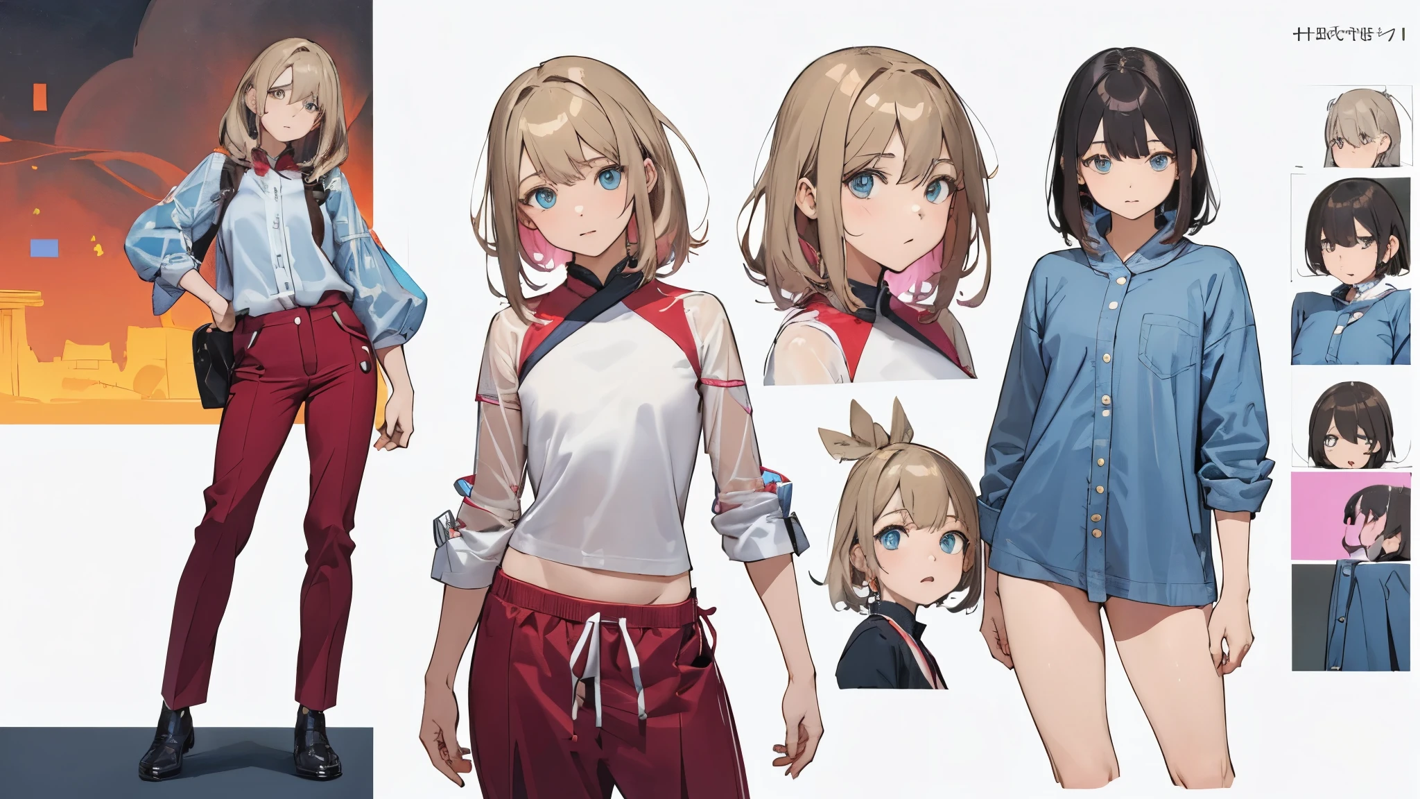 ((((realistic, Painting, 少female, 4K, masterpiece:1.5, masterpiece:1.5, highest quality:1.5, High Resolution:1.5, Perfect Head:1.5, super detailed illustration:1.5, beautiful eyes:1.5, nude:1.5, character concept art:1.5, official art, HYPER DETAIL, Full of Details , high definition exquisite fan art, clear line, Very clear shading , Clear color , calm color, Deep color, watercolor, Popular characters, Best character, Supreme character, Popular charactersデザ, Best characterデザ, Supreme characterデザ, Trendy character design, Popular charactersヘアカラー, Popular charactersヘアデザ)))), 9歳少female, 10歳少female, 11歳少female, 少female, 13歳少female, 14歳male, 15歳少female, ティーン少female, 青年female, female, 成人female, 淑female, 二次性徴期少female, puberty, puberty処female, pubertyfemale性器, puberty少female, pubertyギャル, pubertyギャル少female, 日焼け少female, Prisma Illya, Whole body, full body, whole body, Realistic head and torso, Age-appropriate head and body , Character design sheet , multiview, three-sided view, front view, side, side view, behind, Behind the View, Full body shot turnaround , same character, Same role, scene of environmental change , Mr.々Composition, Mr.々Angle, comparison of clothing and full body nudity , Comparison of full body nudity and full body nudity , Whole bodyの着ている薄い衣服が透けている, clothing is see-through and total nudity is visible , clothing material is see-through and full nudity is visible , clothing material is transparent and full nudity is visible , girl's age-appropriate crotch can be seen through clothing , 年齢相応のfemale性器が見えている, 年齢相応のfemale性器が透けて見えている, has realistic uterine shaped pimples on her skin at the location of the uterus in her lower abdomen, 全身の立ち姿勢でWhole bodyを見せている, The upper body is bent in a standing position with the whole body, 上体をのけ反らせて腋を見せてsquatting, 全身の立ち姿勢でshowing armpits, 全身の立ち姿勢で少し上体を反らせてshowing armpits, 腋を見せたSexy Poses, 両腕を上げて腋を見せたSexy Poses, 上体をのけ反らせて腋を見せてしゃがんだSexy Poses, standing position with the upper body slightly raised to look up at the top , Age-appropriate realistic buttocks, Butt line , スポーティなButt line , 引き締まったButt line , behindからの全身を斜め下から見上げたButt line , behindからの全身を斜め下から見上げた引き締まったButt line , behindからの全身を斜め下から見上げたスポーティなButt line , back line , 最高の back line , Waist line , 最高のWaist line , Pelvic line , 最高のPelvic line , 引き締まったPelvic line , curvy beauty, curvy beauty少female, Groin, 最高のGroin, showing the body, Lift up the , toned body, appeal to abs, Appealing your armpits, showing armpitsポーズ, 腋を見せたSexy Poses, Natural Gestures 自然 Poses Cute gestures cute pose Mr.々 Poses Cool pose aggressive pose Action Pose Brainy Pose Sexy Poses A picture perfect pose Popular Poses Beautiful Poses healthy body 健康的 Poses smile 愛らしいsmile 最高のsmile 屈託のないsmile Baby face cute expression A rich expression adorable expression ish expression Soft Expressions Angel Angel界隈 Little Devil Little Devil的 idol idolの制服 ジュニアidol female子学生の夏服 処female ignorance clear pure Obedient sexual goodness theory Closeness Evil free Emotional open aggressive sensual charming Passionate Emotional Bold Fan Shameless fine Cheerful Active active dynamic playful gesture Friendly gestures playful I miss you enjoy is delighted Happy is inviting to have sex The well-liked Loved elegant stylish fashion pubertyのファッション Fantasy Fantasy制服 Fantasy衣装 noble noble制服 upper class upper class制服 Vtuber 人気Vtuber セクシーVtuber cosplayers wearing yes 人気cosplayers wearing yes セクシーcosplayers wearing yes positive for home sensitive succubus female Pastoral bright vibe Cyberpunk History god聖 魔法少female 魔法少femaleの制服 puberty少femaleの日焼け跡 swimsuit sunburn marks Mr.々I'm wearing an accessory Wears a lot of decorations Bright decoration Thin black tights that fit the whole body are transparent having fansa That's Fansa 1枚だけのWhole bodyのアップシーン showing armpits 腕を上げてshowing armpits squatting Dance performance Dancer Dancing beautifully god々Female genitals with a straight line in the crotch of an age-appropriate girl that is completely transparent from