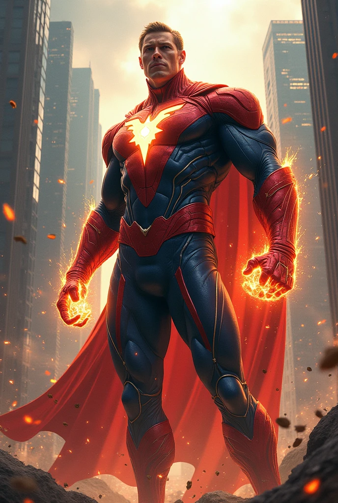 Jackson Merrill as a superhero